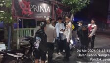 Razia stasioner dan patroli mobile dalam rangka cipta kondisi dan antisipasi Guantibmas oleh Polsek Sepatan 