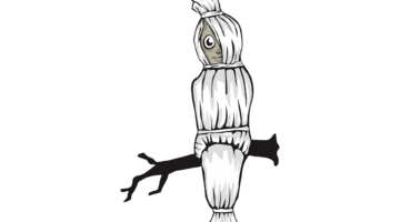 Ilustrasi Pocong 