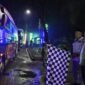 Suasana ketika Sekda Kabupaten Tangerang melepas 389 Jamaah Haji Kloter 12 JKB Asal Kabupaten Tangerang