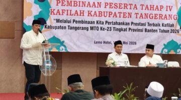 Pembinaan Tahap IV Kafilah Kabupaten Tangerang persiapan MTQ Ke-23 Tingkat Provinsi Banten