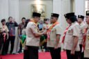 Pelantikan Gubernur Banten Andra Soni selaku Ketua Majelis Pembimbing Gerakan Pramuka Kwartir Daerah (Mabida) Banten