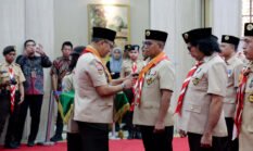 Gubernur Banten Andra Soni dilantik sebagai Ketua Mabida Gerakan Pramuka Kwarda Banten