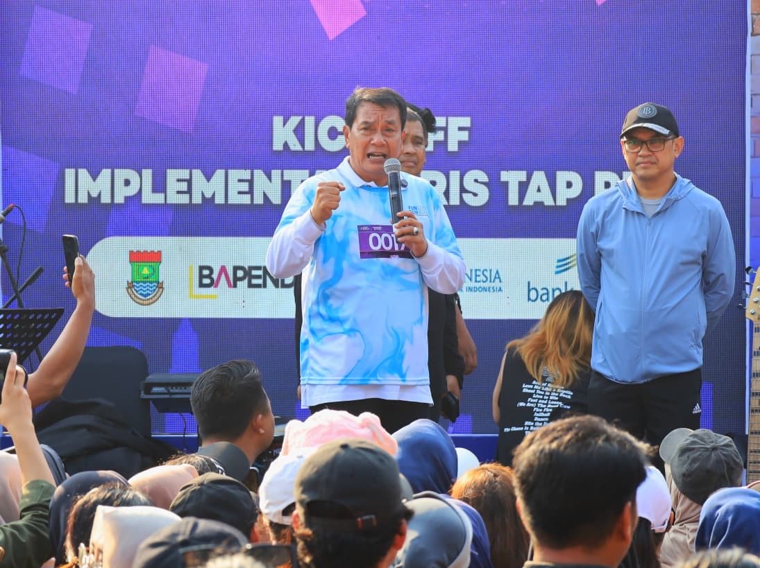 Bupati Tangerang, Moch Maesyal Rasyid membuka rangkaian TANGKAB EXPO 2026