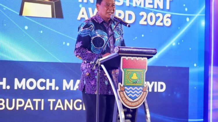 Bupati Tangerang Membuka Tangerang Investment Award (TIA) 2026
