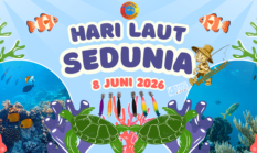 Keluarga Besar “Kita Nyumi-Laki Island” Mengucapkan Selamat Hari Laut Sedunia 2026 
