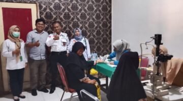 Resi DPP Pusat Bekerjasama Dengan RS Tiara Gelar Bakti Sosial Pemeriksaan Kesehatan dan Check Mata Katarak