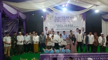 Desa Mekar Jaya Gelar Santunan Anak Yatim Piatu dan Khaul Akbar Sesepuh Buyut Desa Jilid IV