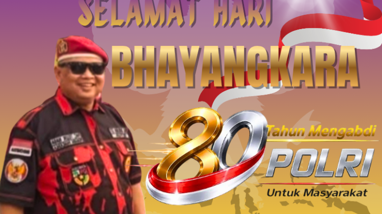 Ketua PAC Pemuda Pancasila Teluknaga Mengucapkan Selamat Hari Bhayangkara ke-80 