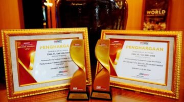 Kota Tangerang dianugerahi penghargaan diajang Disway Top Regional Leader Awards 2026