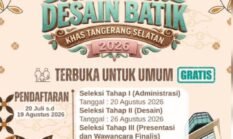 Dekranasda Kota Tangerang Selatan gelar Sayembara Desain Batik Khas Kota Tangerang Selatan 2026
