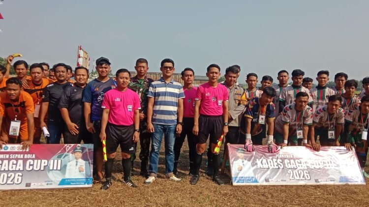 Desa Gaga Pakuhaji Gelar Turnamen Sepak Bola Tingkat Desa yang ke III