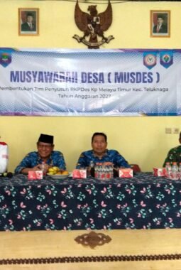 ‎Warga Antusias, Pemdes Kampung Melayu Timur Gelar Musdes Penyusunan RKPDes 2027