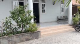 Kantor Desa baru dipindah kelokasi jln Raya Tanjung Burung Kp Kebon Kopi Rt 004 RW 002 Kecamatan Teluknaga dan diduga memakai lahan dan bangunan milik Pribadi (foto/istimewa) 