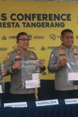 Polresta Tangerang Ringkus Pelaku Curas di Tigaraksa, Penadah Motor Hasil Rampasan Diburu