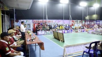 Walikota Tangerang buka Turnamen Badminton Beregu Antar Kelurahan Piala Camat 2026