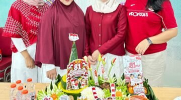 ‎Paguyuban Warga Panorama Sepatan 1 Juara II Lomba Hias Tumpeng Tingkat Kecamatan di HUT RI Ke-81 