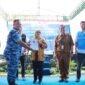 Dr. Umie Kulsum, MM Direktur RSUD Pakuhaji Kabupaten Tangerang Foto bersama di Baksos Pengobatan Umum Gratis di HUT ke-80 TNI AU. (foto/istimewa) 