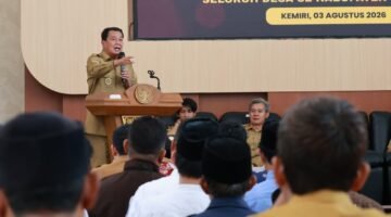 Bupati Tangerang Dorong Para Kepala Desa dan BPD Jadi Teladan Tingkatkan Kesadaran Hukum Masyarakat