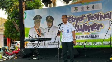 Dinas Koprasi Kabupaten Tangerang Bersama Kecamatan Rajeg Gelar Festival Kuliner