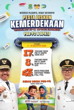Menyambut HUT ke-81 RI, Pemkot Tangerang hadirkan Pesta Diskon Program Keringanan Pajak Daerah 