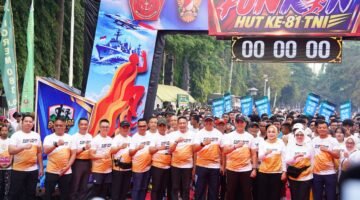 Wali Kota Batu Hadiri Fun Run HUT ke-81 TNI di Malang