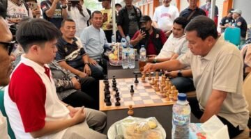 Bupati Tangerang Moch. Maesyal Rasyid secara resmi membuka turnamen Catur U17 Tingkat Kabupaten Tangerang