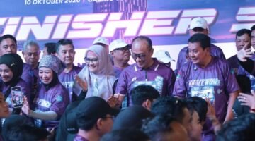 Ribuan Peserta Ramaikan Gemilang KORPRI Night Run 2026
