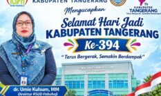 RSUD Pakuhaji Mengucapkan Selamat Hari Jadi ke-394 Kabupaten Tangerang