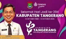 ‎HUT Ke-394 Kabupaten Tangerang: Semangat Terus Bergerak, Semakin Berdampak untuk Tangerang Gemilang