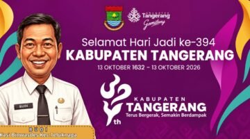 ‎HUT Ke-394 Kabupaten Tangerang: Semangat Terus Bergerak, Semakin Berdampak untuk Tangerang Gemilang